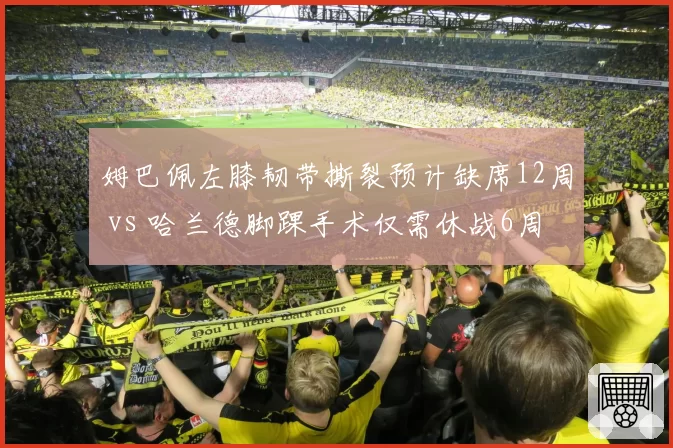 姆巴佩左膝韧带撕裂预计缺席12周 vs 哈兰德脚踝手术仅需休战6周