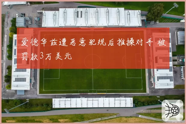 爱德华兹遭恶意犯规后推搡对手 被罚款3万美元